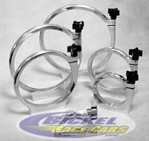 Billet Aluminum Bottle Mounts (4.375 D 2.5 lb CO2)