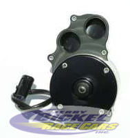 Meziere Aluminum Water Pump In-Line WP337 Dual Outlet